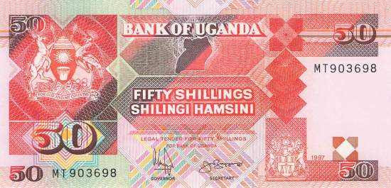Uganda 50 Shilling 1997
